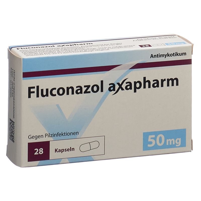 FLUCONAZOL axapharm Kaps 50 mg 28 Stk