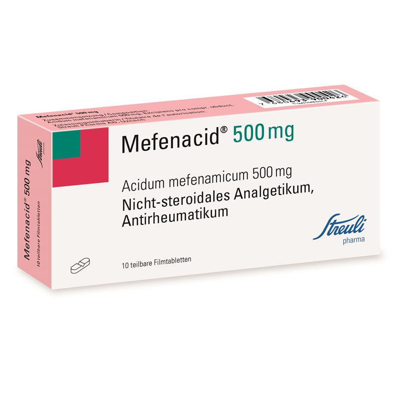 MEFENACID Filmtabl 500 mg teilbar 10 Stk