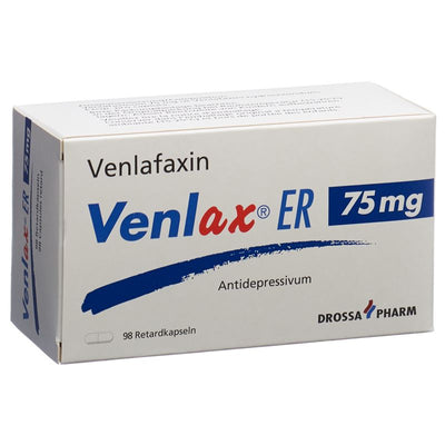 VENLAX ER Ret Kaps 75 mg 98 Stk