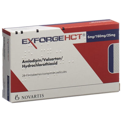 EXFORGE HCT Filmtabl 5mg/160mg/25mg 28 Stk