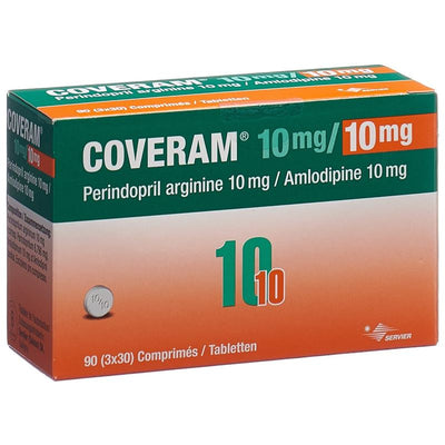 COVERAM Tabl 10/10 mg Ds 90 Stk