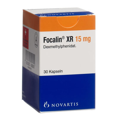 FOCALIN XR Ret Kaps 15 mg Ds 30 Stk