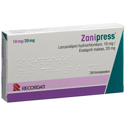 ZANIPRESS Filmtabl 10/20 mg 28 Stk