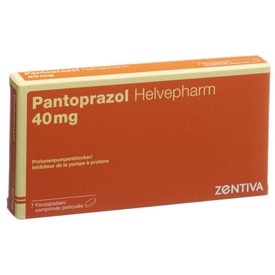 PANTOPRAZOL Helvepharm Filmtabl 40 mg 7 Stk