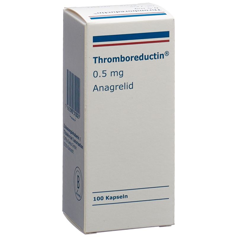 THROMBOREDUCTIN Kaps 0.5 mg Ds 100 Stk