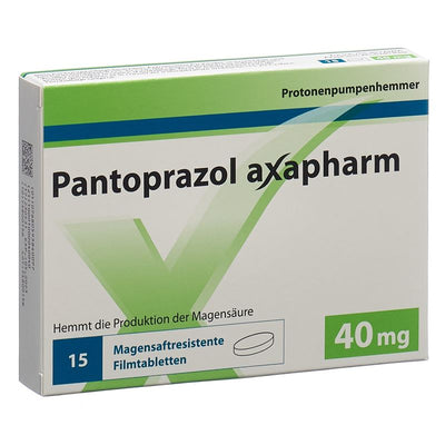 PANTOPRAZOL axapharm Tabl 40 mg 15 Stk