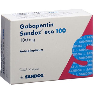 GABAPENTIN Sandoz eco Kaps 100 mg 50 Stk