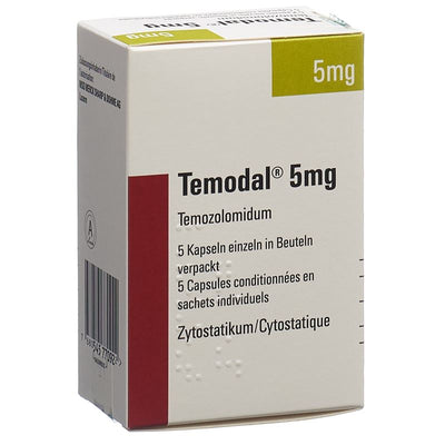 TEMODAL Kaps 5 mg Btl 5 Stk