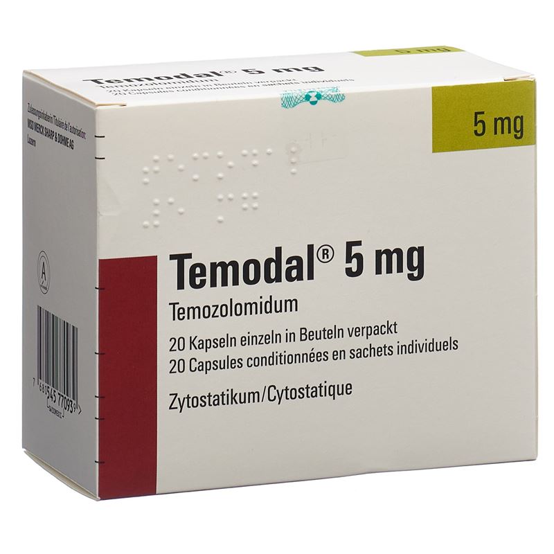 TEMODAL Kaps 5 mg Btl 20 Stk