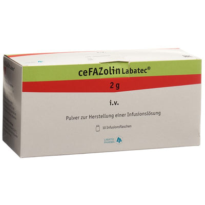 CEFAZOLIN Labatec Trockensub 2 g Durchstf 10 Stk