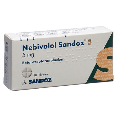 NEBIVOLOL Sandoz Tabl 5 mg 28 Stk