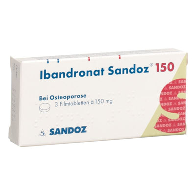 IBANDRONAT Sandoz Filmtabl 150 mg 3 Stk