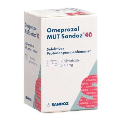 OMEPRAZOL MUT Sandoz Filmtabl 40 mg Ds 7 Stk