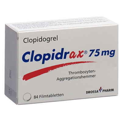 CLOPIDRAX Filmtabl 75 mg 84 Stk