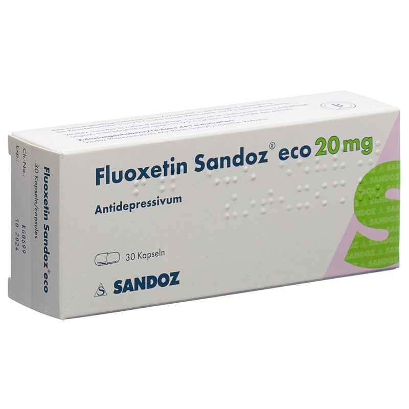 FLUOXETIN Sandoz eco Kaps 20 mg 30 Stk