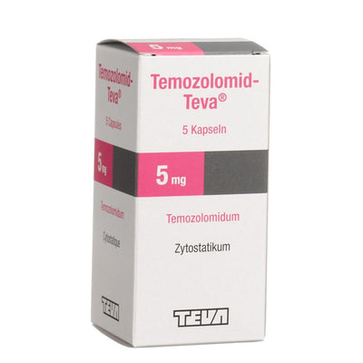 TEMOZOLOMID Teva Kaps 5 mg Fl 5 Stk