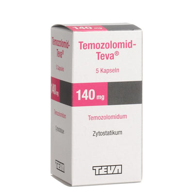 TEMOZOLOMID Teva Kaps 140 mg Fl 5 Stk