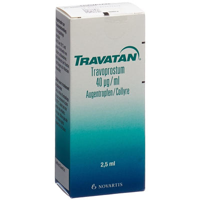 TRAVATAN Gtt Opht 40 mcg/ml Fl 2.5 ml