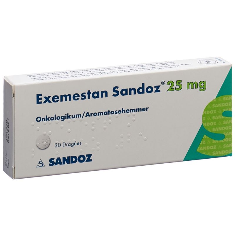 EXEMESTAN Sandoz Filmtabl 25 mg 30 Stk