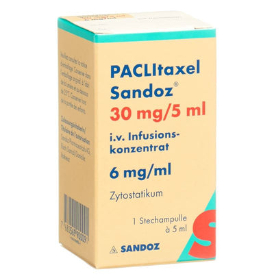 PACLITAXEL Sandoz 30 mg/5ml Durchstf 5 ml