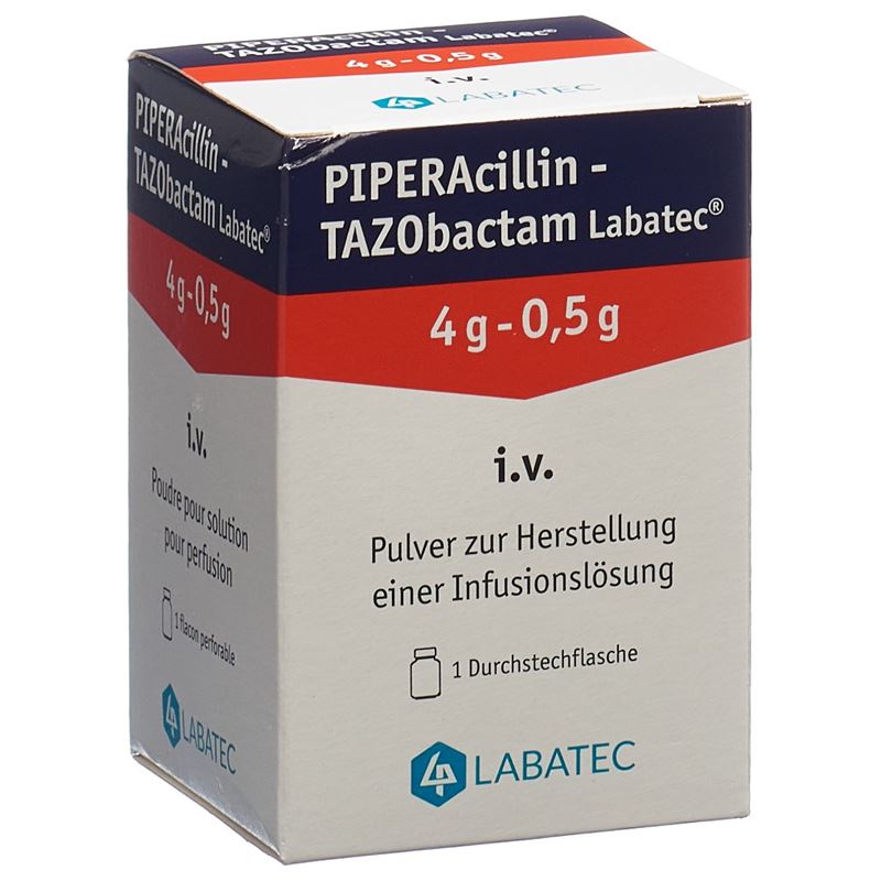 PIPERACILLIN TAZOB. Labatec 4.5 g Durchstf