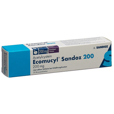 ECOMUCYL Sandoz Brausetabl 200 mg Ds 30 Stk