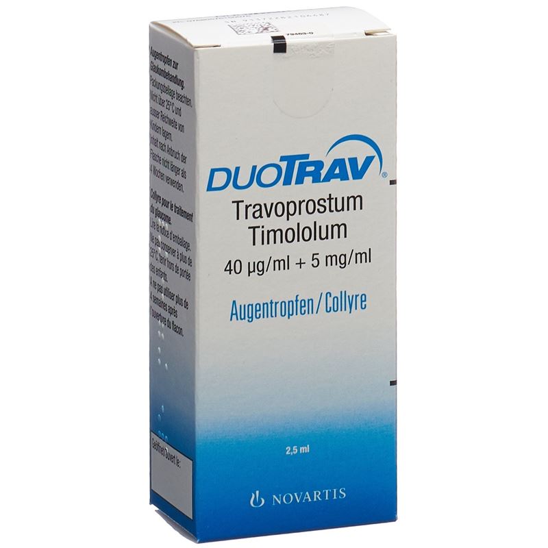 DUOTRAV Gtt Opht Fl 2.5 ml