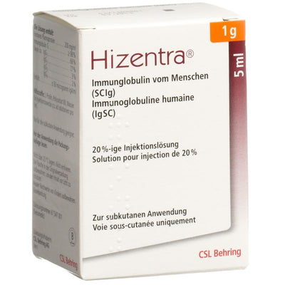 HIZENTRA Inj Lös 1 g/5ml Durchstf 5 ml