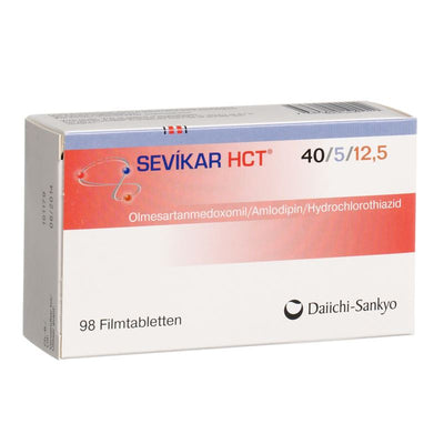 SEVIKAR HCT Filmtabl 40/5/12.5 mg 98 Stk