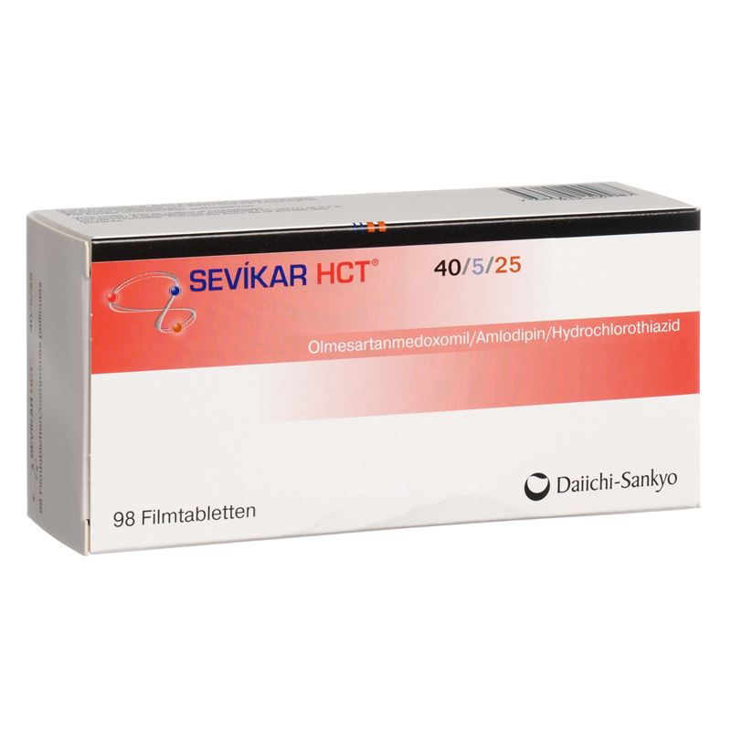 SEVIKAR HCT Filmtabl 40/5/25 mg 98 Stk