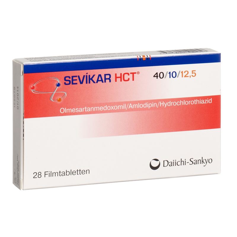 SEVIKAR HCT Filmtabl 40/10/12.5 mg 28 Stk