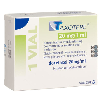 TAXOTERE Inf Konz 20 mg/ml Durchstf 1 ml