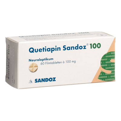 QUETIAPIN Sandoz Filmtabl 100 mg 60 Stk