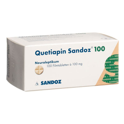 QUETIAPIN Sandoz Filmtabl 100 mg 100 Stk