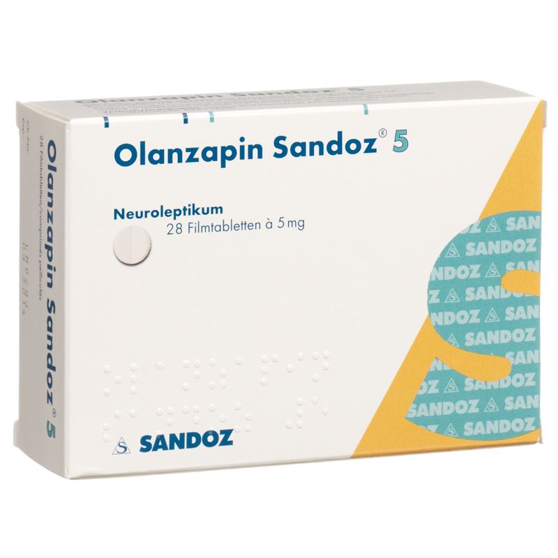 OLANZAPIN Sandoz Filmtabl 5 mg 28 Stk