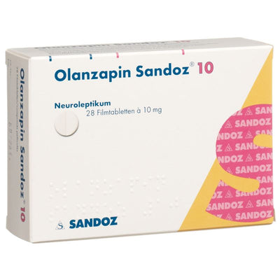 OLANZAPIN Sandoz Filmtabl 10 mg 28 Stk