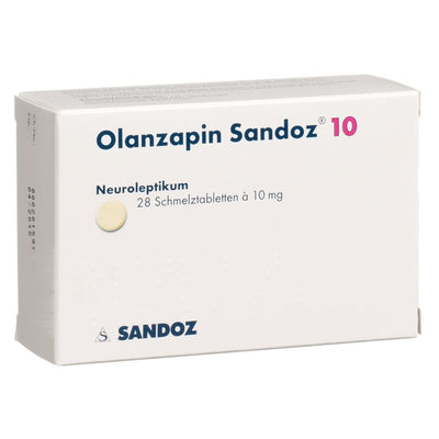 OLANZAPIN Sandoz Schmelztabl 10 mg 28 Stk