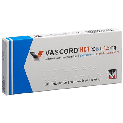 VASCORD HCT Filmtabl 20/5/12.5 mg 28 Stk