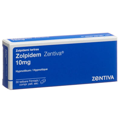 ZOLPIDEM Zentiva Filmtabl 10 mg 30 Stk