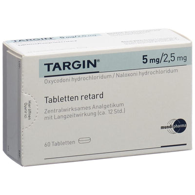 TARGIN Ret Tabl 5 mg/2.5 mg 60 Stk