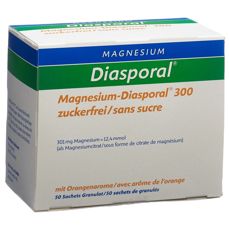 MAGNESIUM DIASPORAL 300 mg zuckerfrei Btl 50 Stk