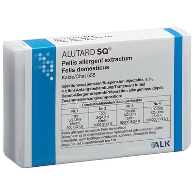 ALUTARD SQ Felis domesticus Anf Be 4 x 5 ml