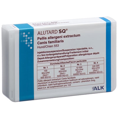 ALUTARD SQ Canis familiaris Anf Be 4 x 5 ml