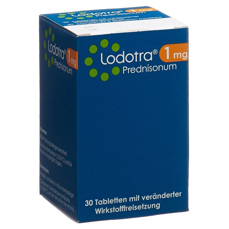 LODOTRA Ret Tabl 1 mg 30 Stk