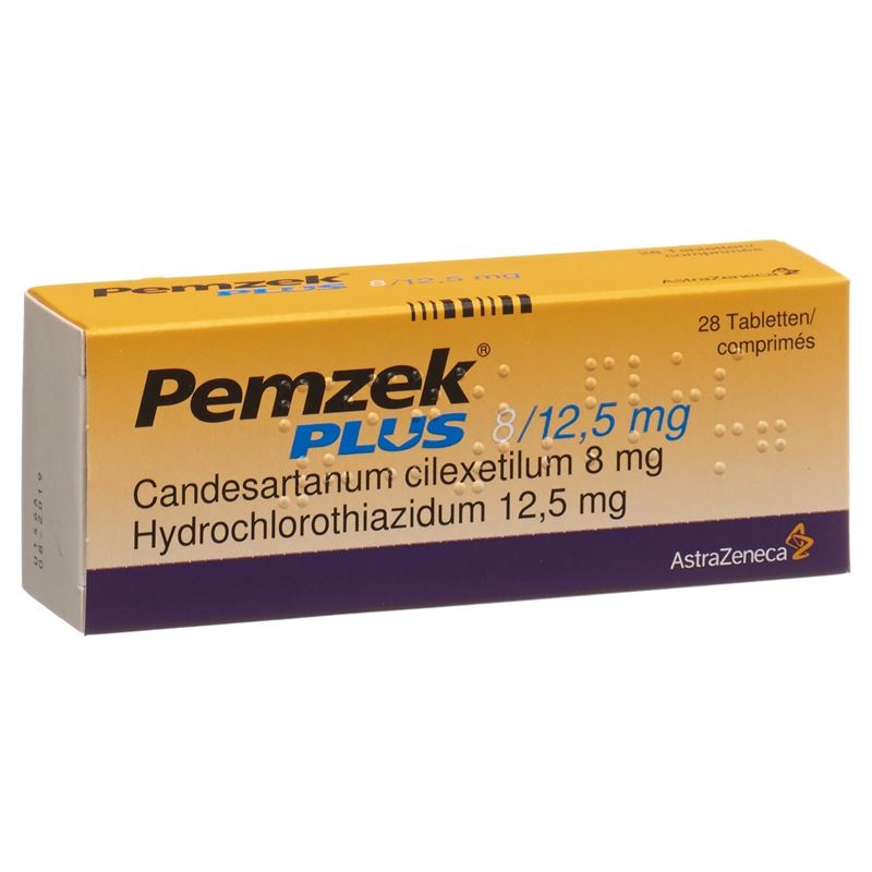 PEMZEK PLUS Tabl 8/12.5 mg 28 Stk