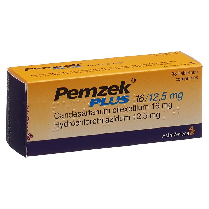 PEMZEK PLUS Tabl 16/12.5 mg 98 Stk