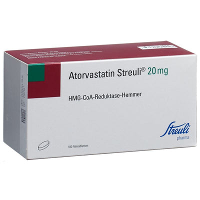 ATORVASTATIN Streuli Filmtabl 20 mg 100 Stk