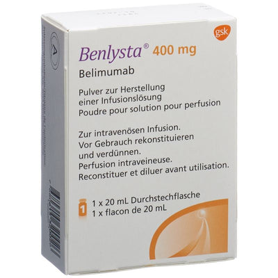 BENLYSTA Trockensub 400 mg Durchstf