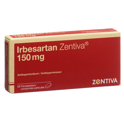 IRBESARTAN Zentiva Filmtabl 150 mg 28 Stk