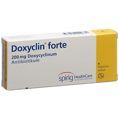 DOXYCLIN forte Tabl 200 mg 8 Stk